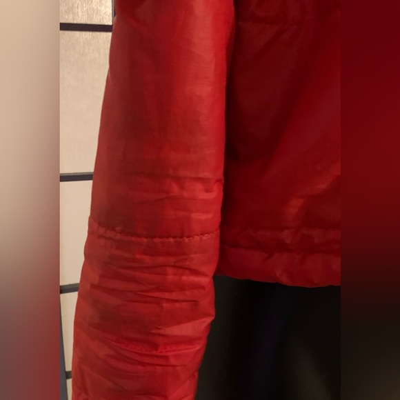 Orange Puffer Jacket - Picture 5 of 9